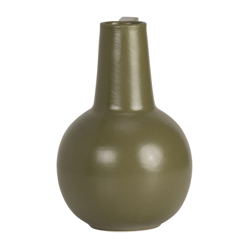 Sagebrook 9" Ceramic Vase - Olive