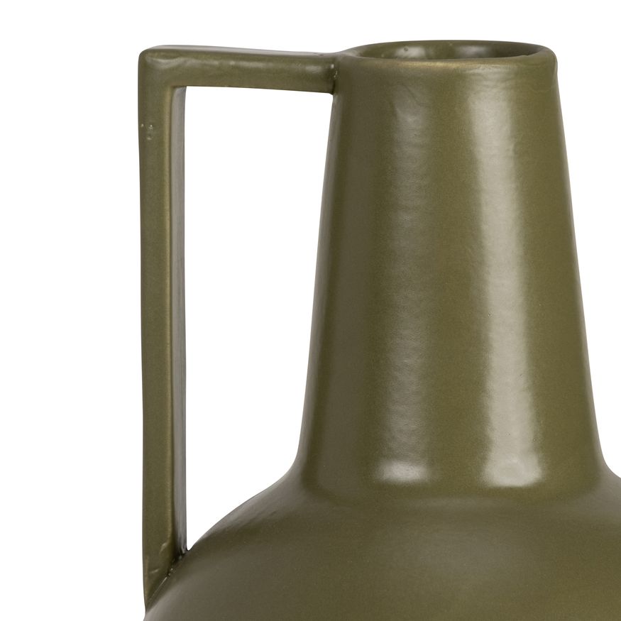 Sagebrook 9" Ceramic Vase - Olive