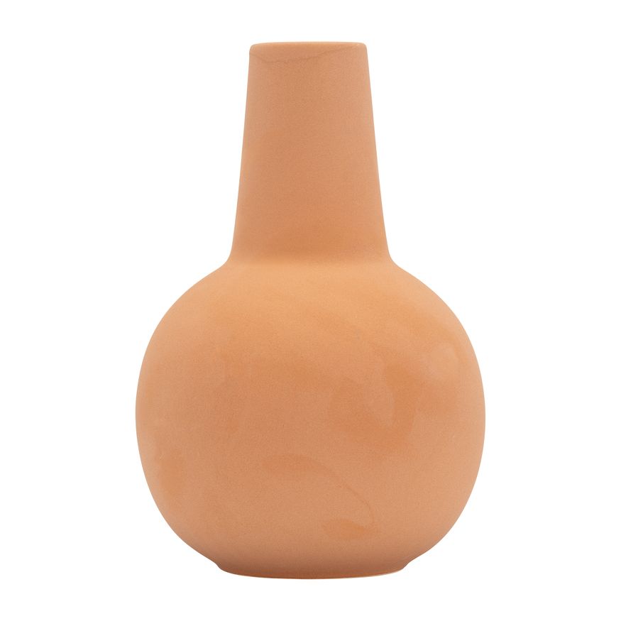 Sagebrook 9" Ceramic Vase - Terracota