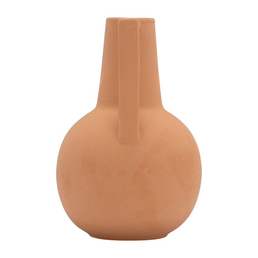 Sagebrook 9" Ceramic Vase - Terracota