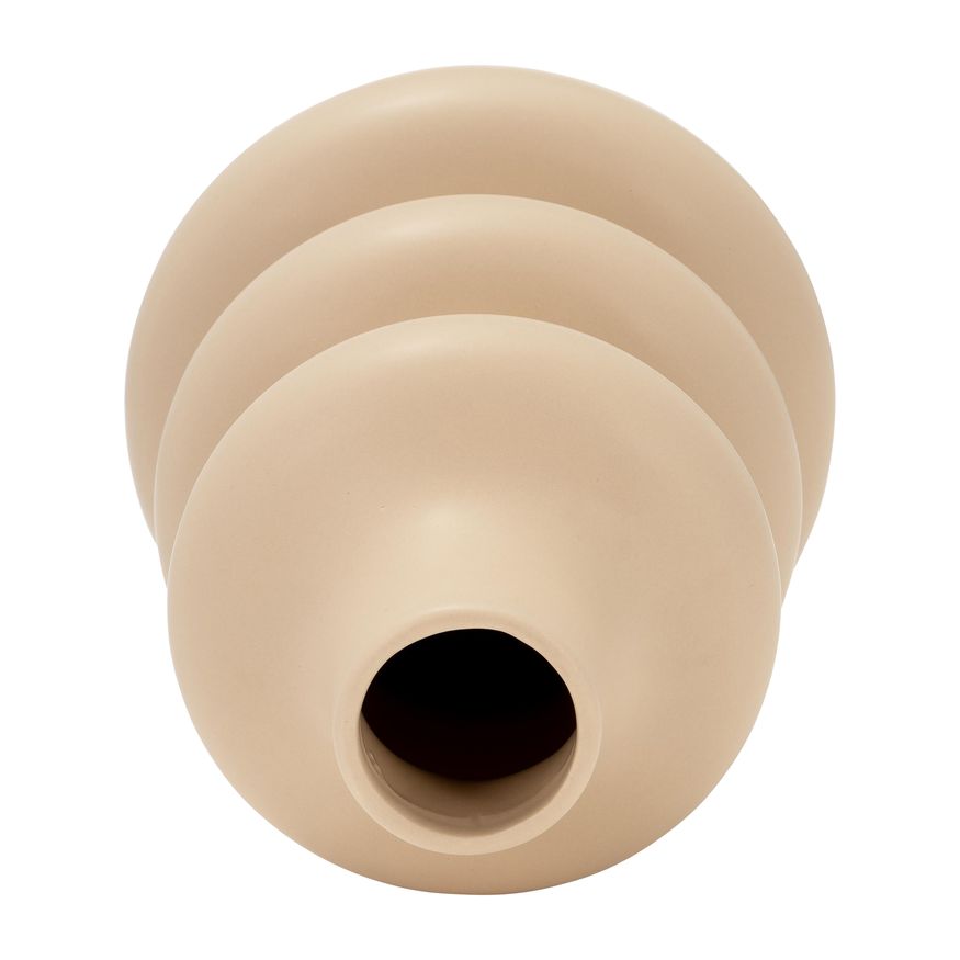 Sagebrook 9" Dolomite Stacked Spheres - Irish Cream