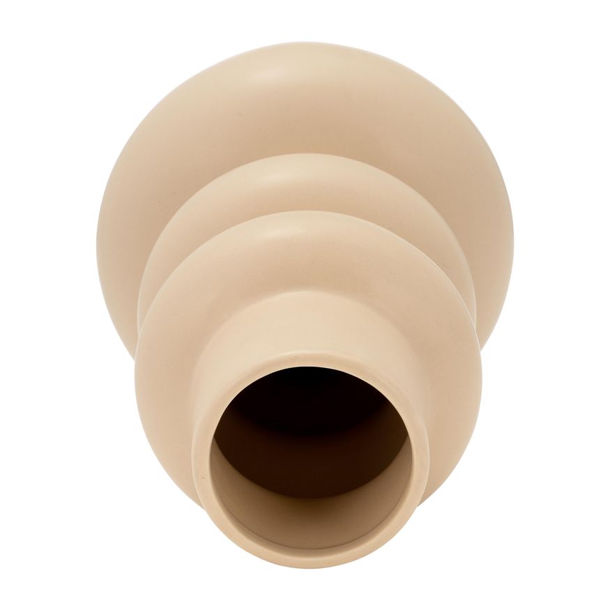 Sagebrook 10" Dolomite Stacked Spheres - Irish Cream