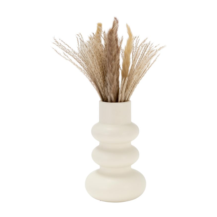 Sagebrook™ 10" Dolomite Stacked Spheres - Cotton