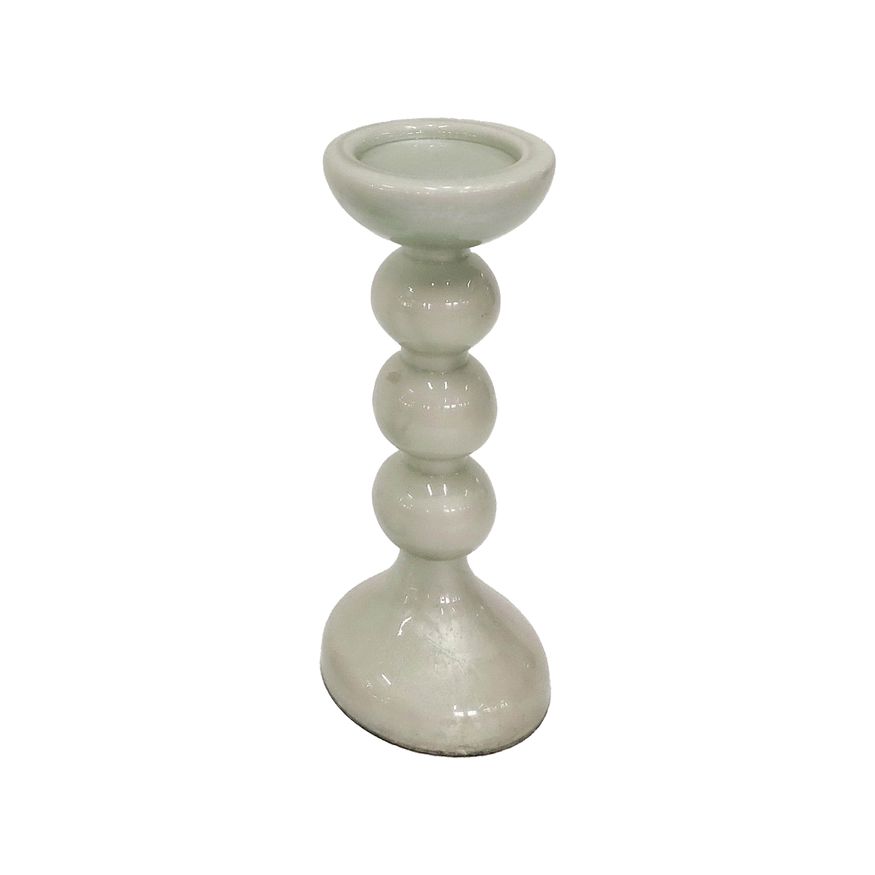 Sagebrook 13" Glass Bubbly Candle Holder