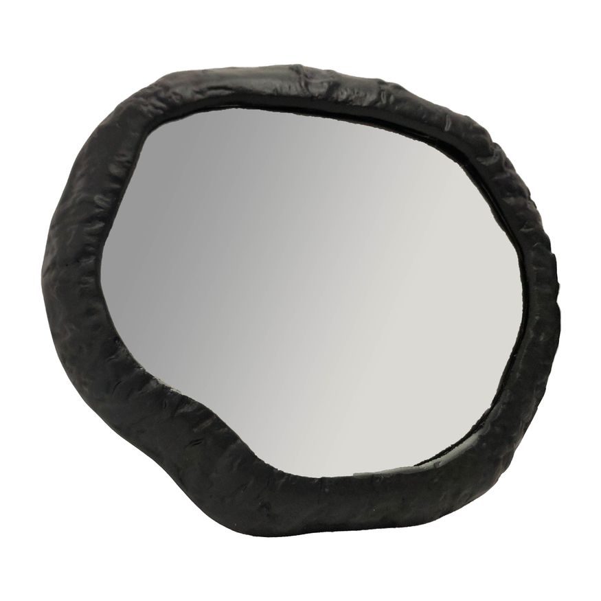 Sagebrook Aluminum Hammered Outlined Mirror