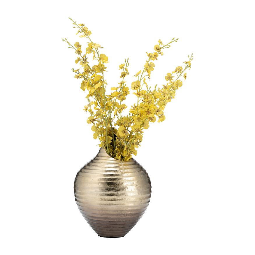 Sagebrook 12" Metal Shell Like Vase