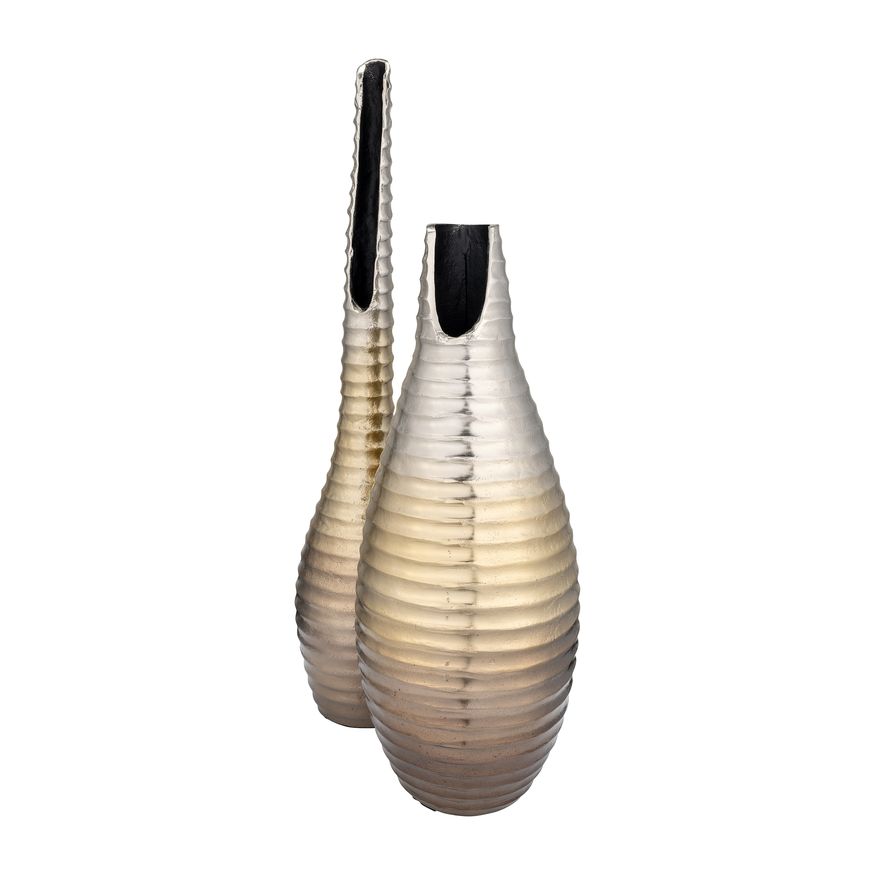 Sagebrook - 26" Metal Shell Elongated Vase in Gold