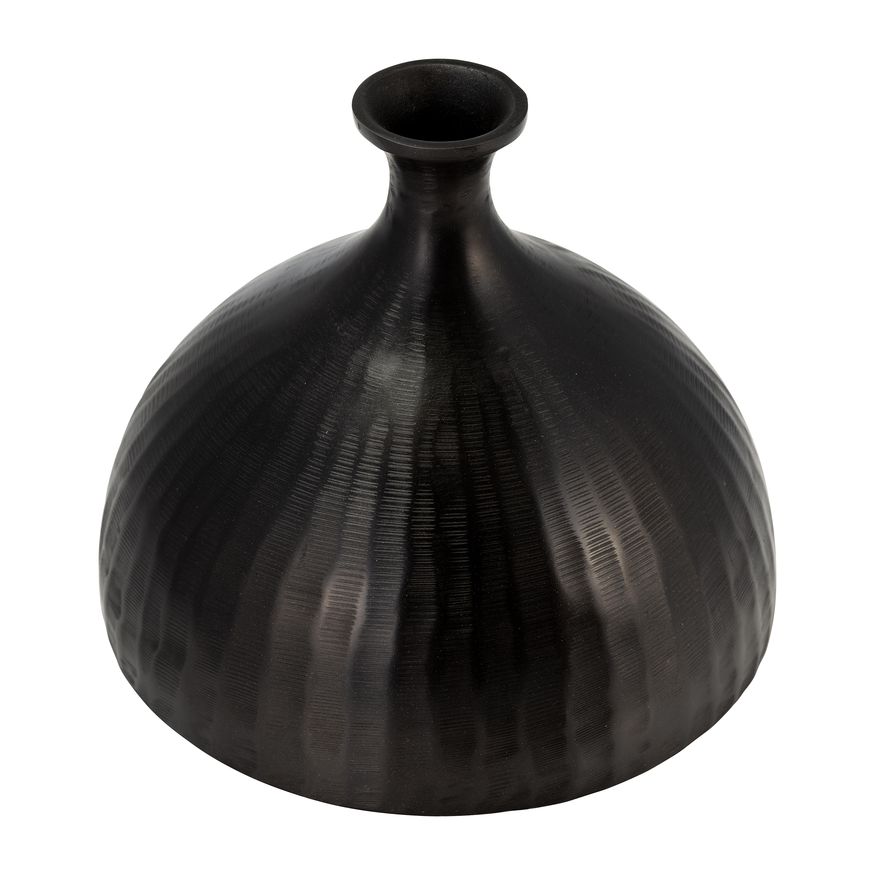 Sagebrook 9" Metal Bulbous Vase