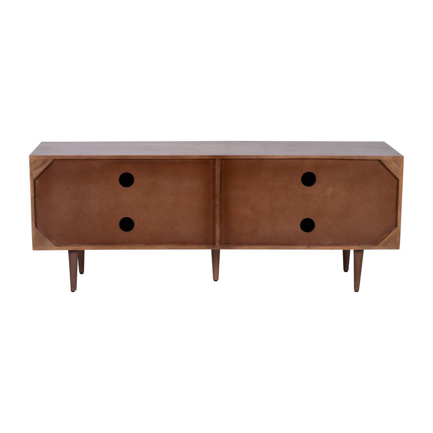 Sagebrook Wood 4-Door Console