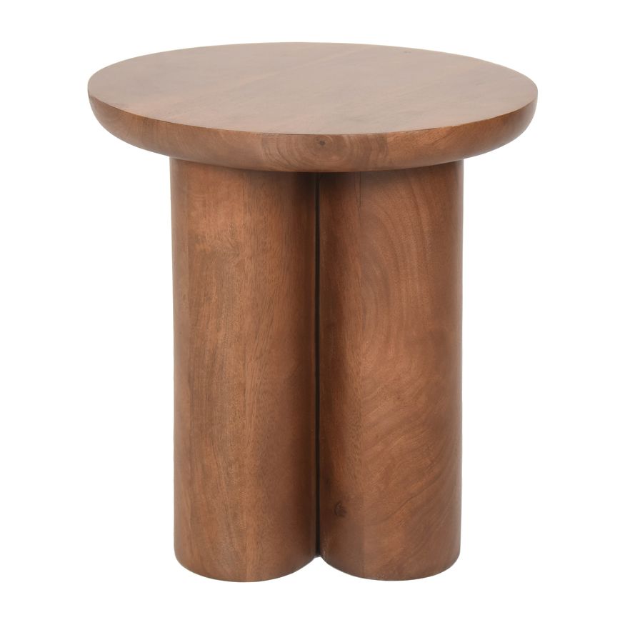 Sagebrook Wood Scandinavian Farmhouse Side Table