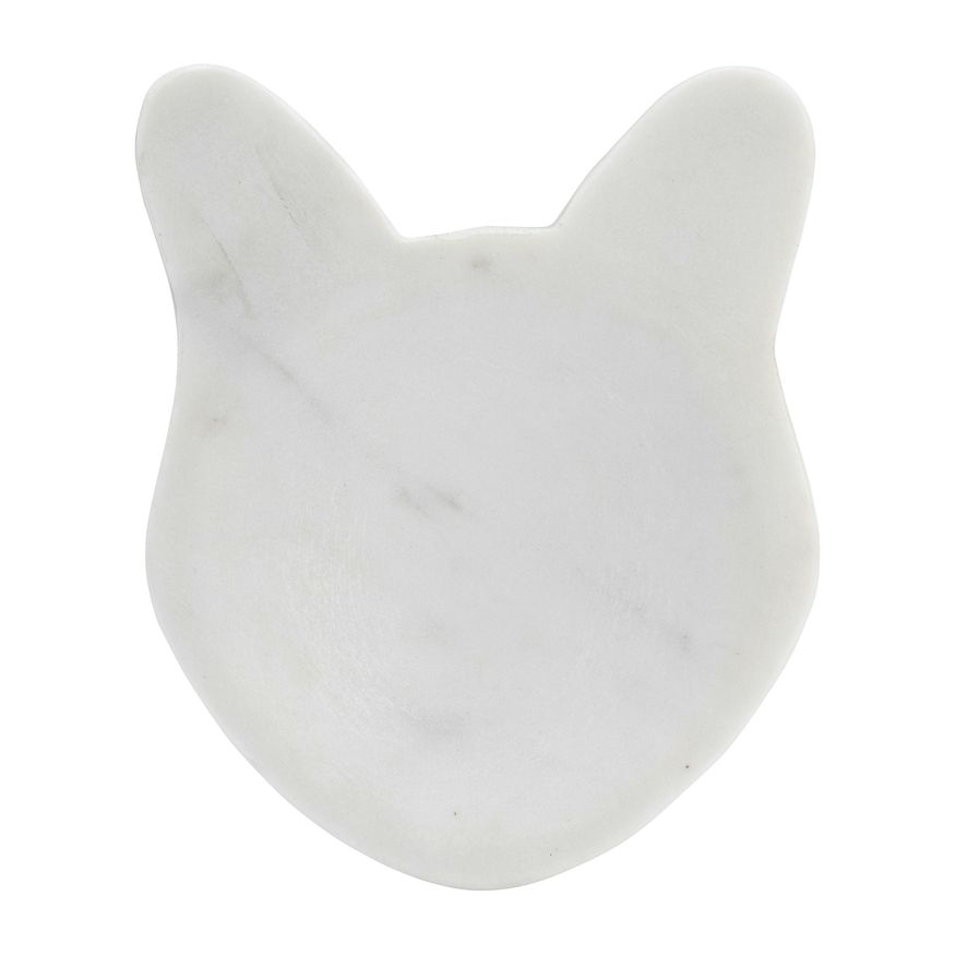 Sagebrook 5" Marble Cat Tray