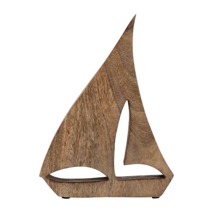 Sagebrook 9"x12" Wood Sailboat