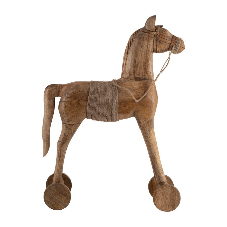 Sagebrook - 27" Wood Horse in Brown