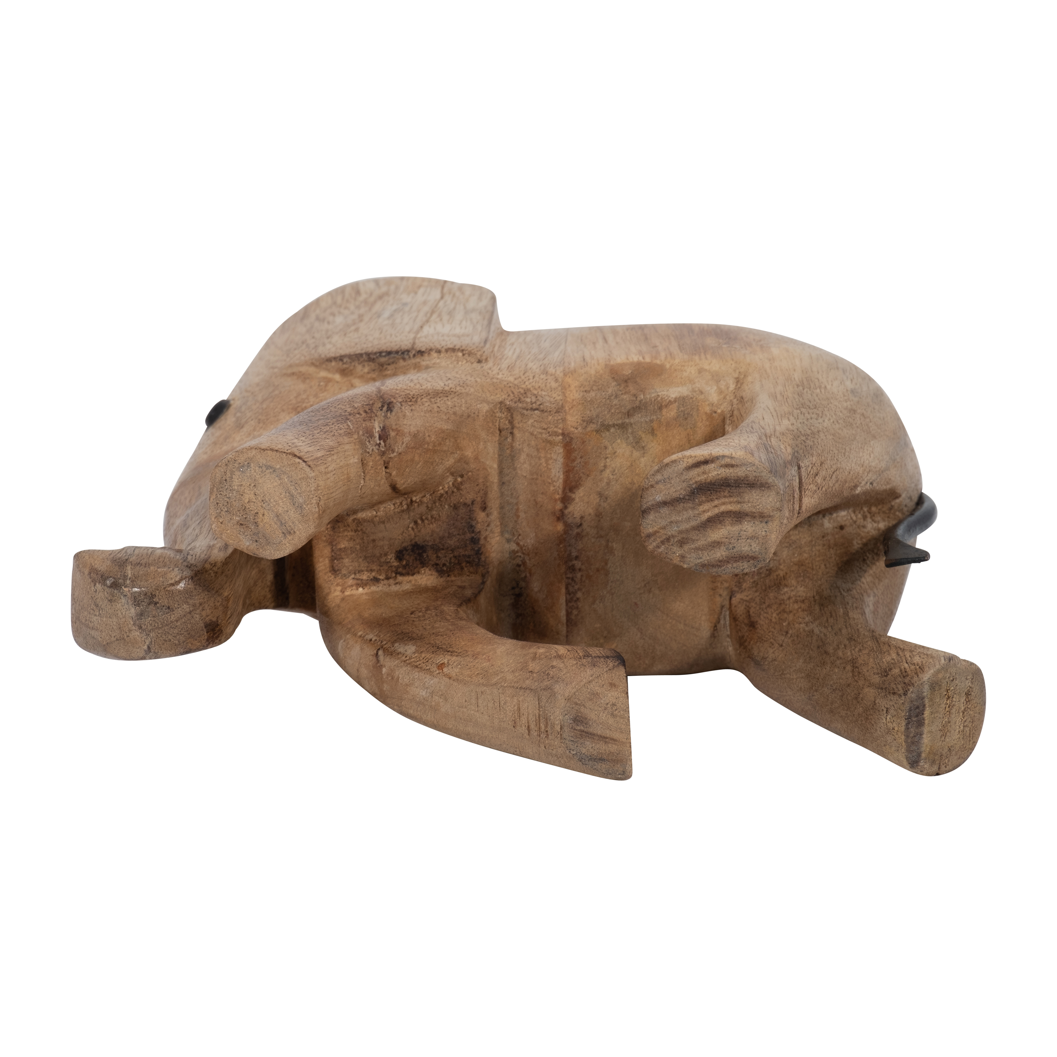 Sagebrook - 7" Wood Elephant Decor in Brown