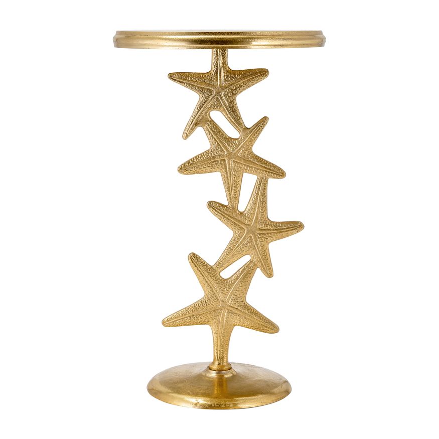 Sagebrook 14"/25" Metal Starfish Side Table - Gold