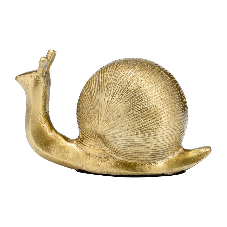 Sagebrook - 7" Metal Decor Snail in Gold