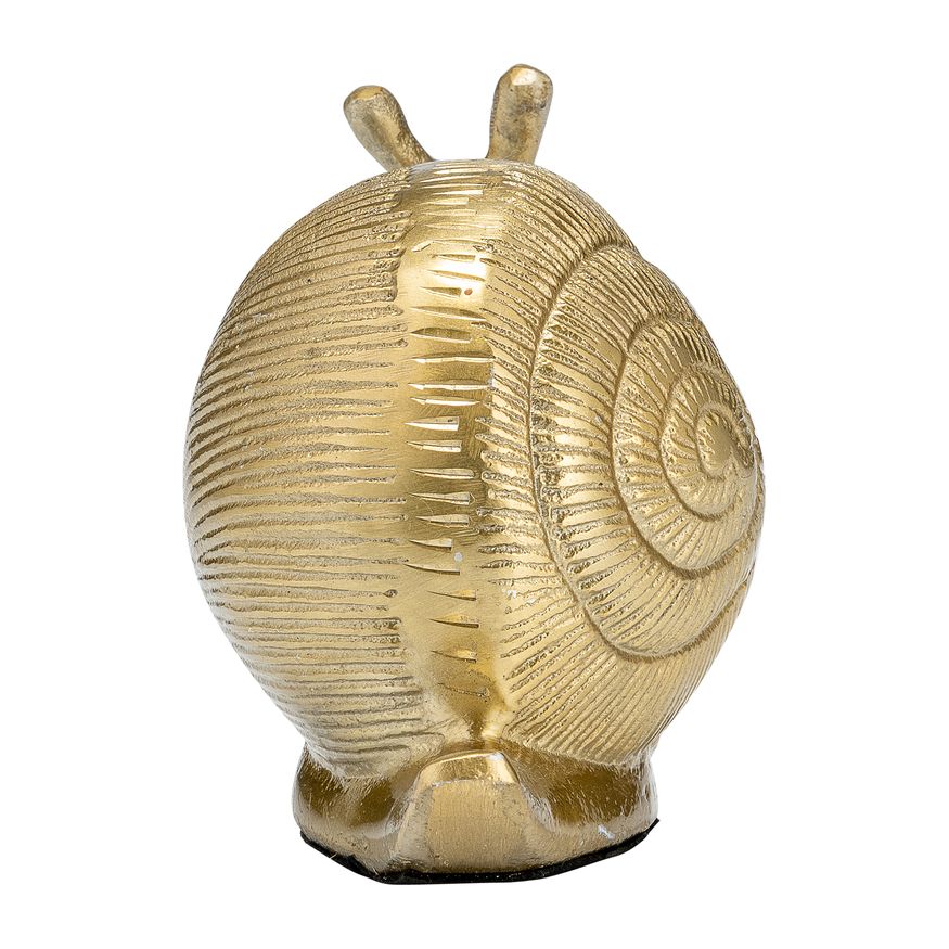 Sagebrook - 7" Metal Decor Snail in Gold