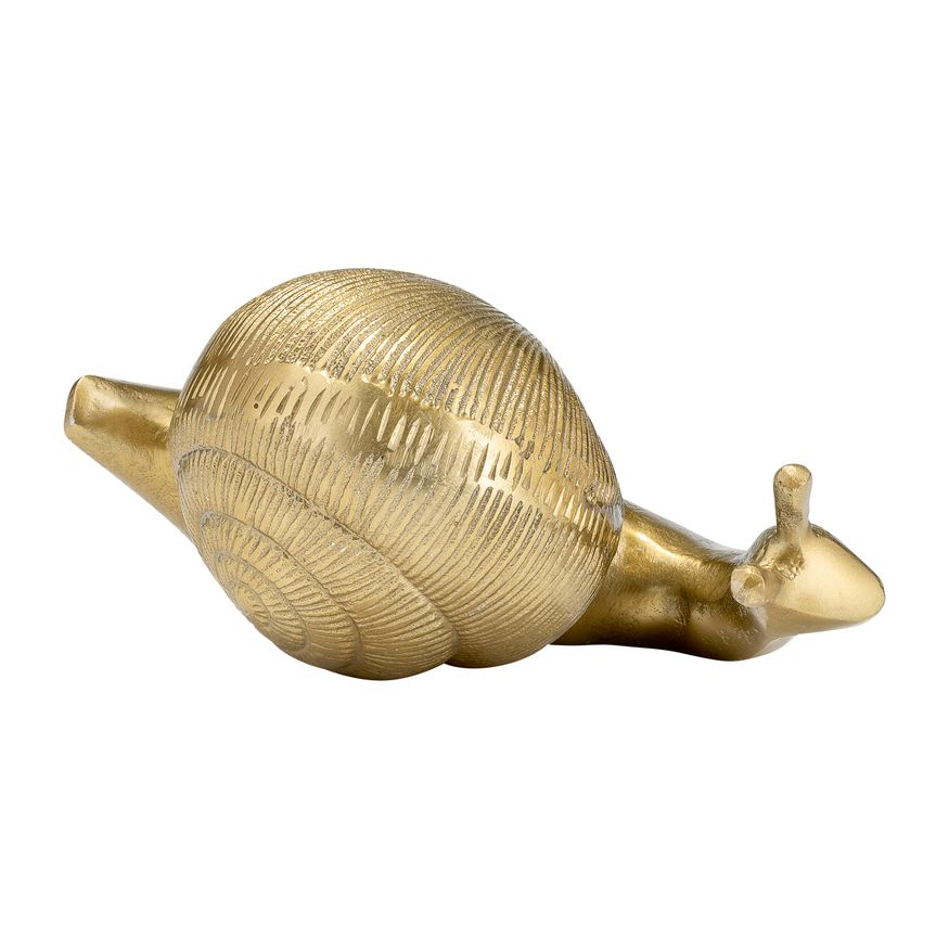 Sagebrook - 7" Metal Decor Snail in Gold