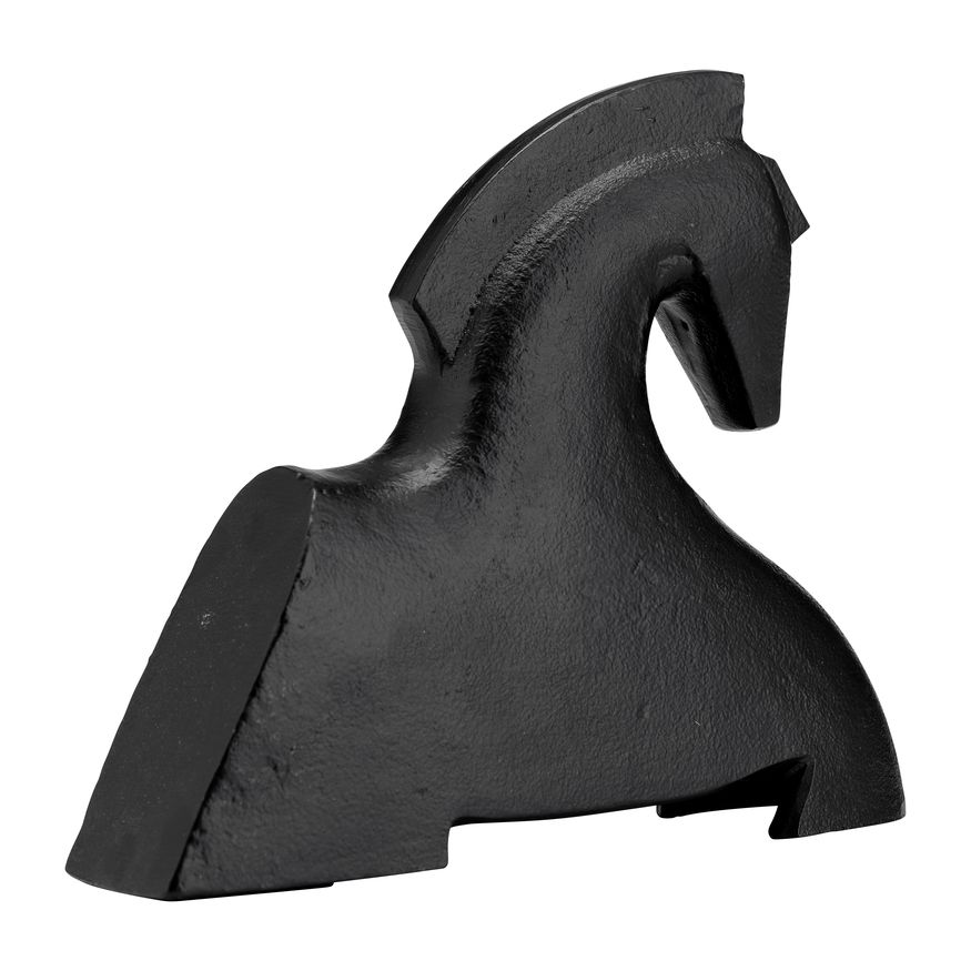 Sagebrook - 8" Metal Horse Decor in Black