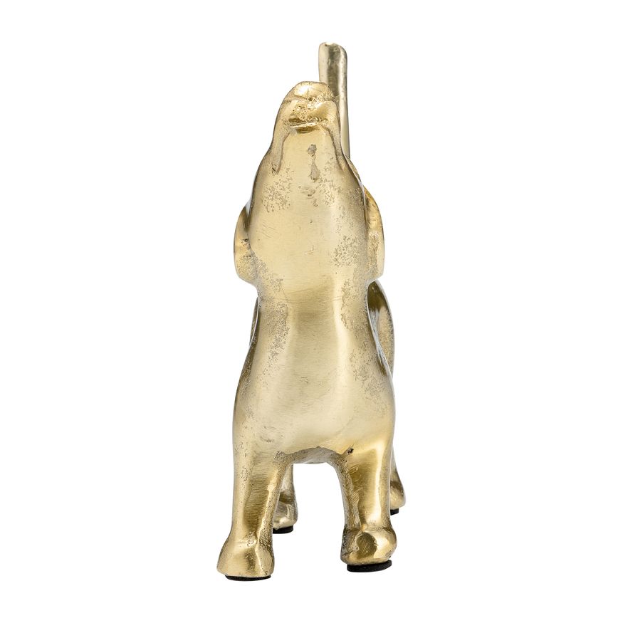 Sagebrook - 8" Metal Decor Howling Dog in Gold