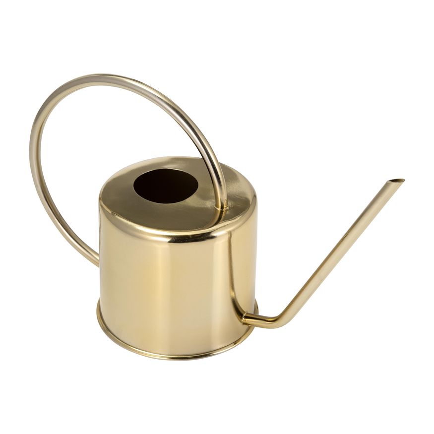 Sagebrook 8" Metal Watering Can - Gold