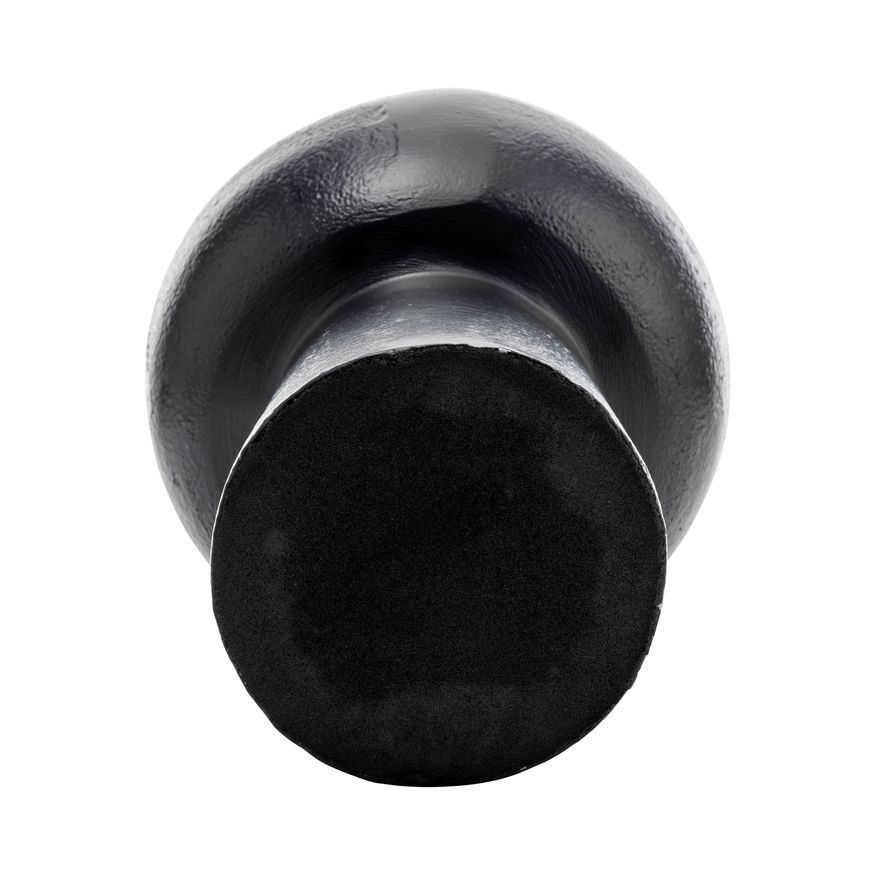 Sagebrook 12" Metal Mid Ellipsoid Vase - Black