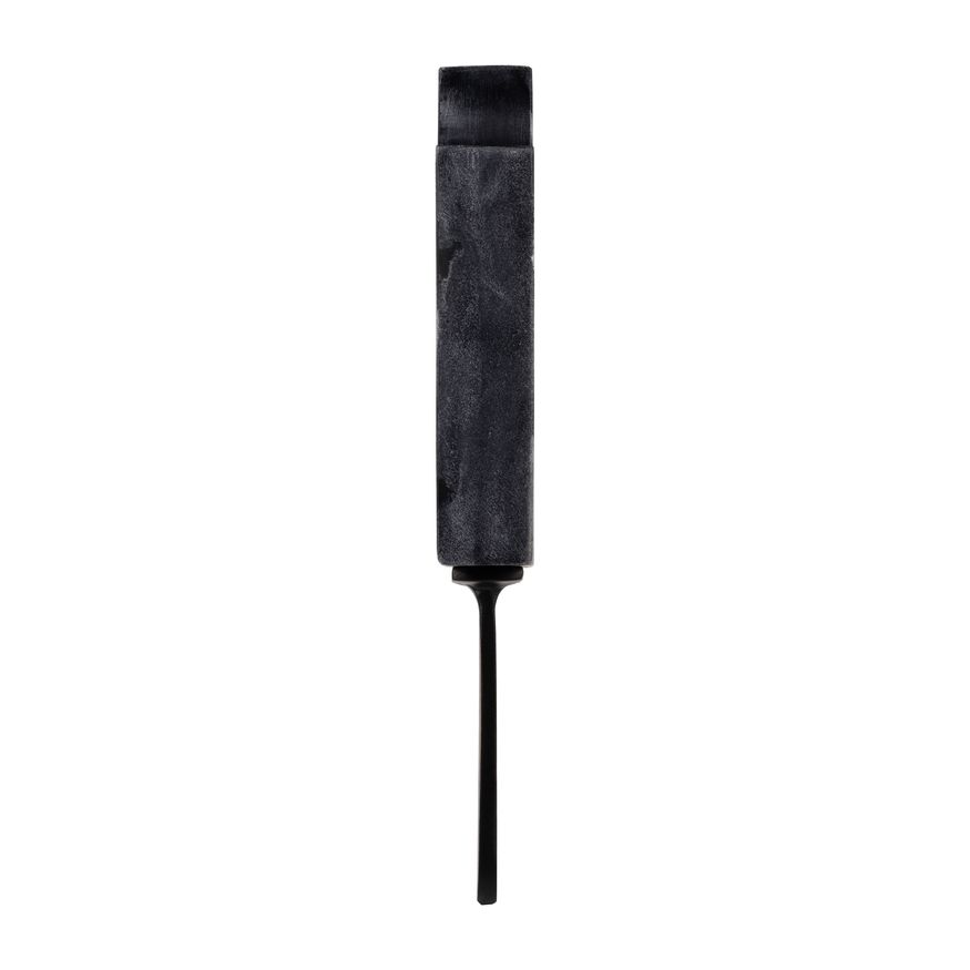 Sagebrook 13" Metal/Marble Bitten Popsicle Decor - Black