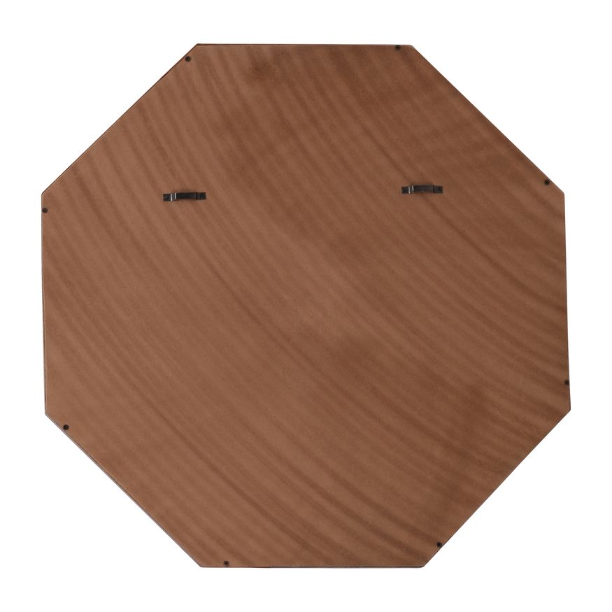 Sagebrook™ Wood Octagon Shaped Mirror - Cherry