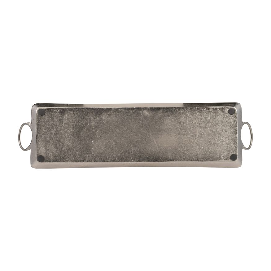 Sagebrook - Metal Casted Trays (Set Of 3) in Metallic