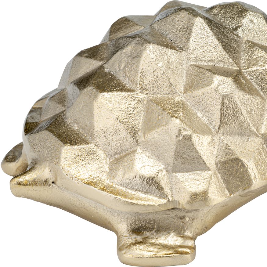 Sagebrook - 9" Metal Walking Tortoise in Champagne