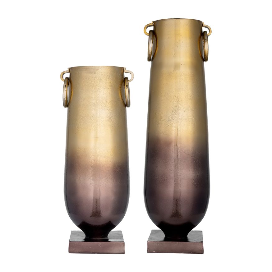 Sagebrook 23" Metallic Vase - Bronze