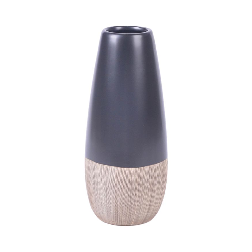 Sagebrook 9" Ceramic 2-tone Vase