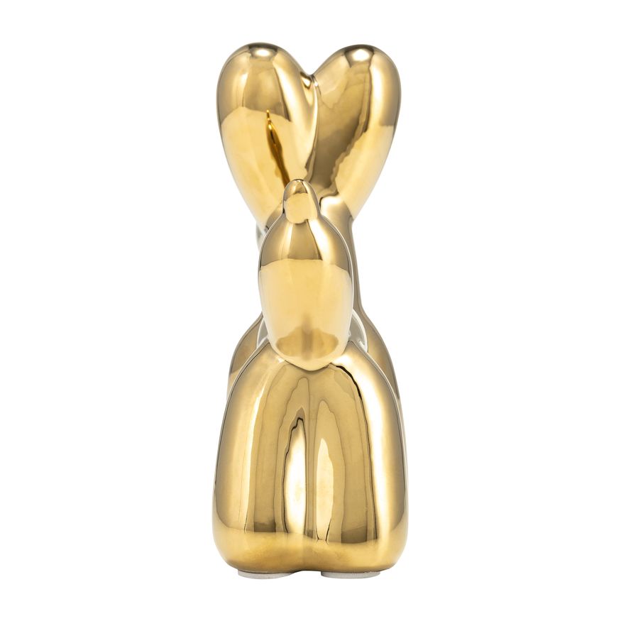 Sagebrook™ 7" Balloon Dog Animal - Gold