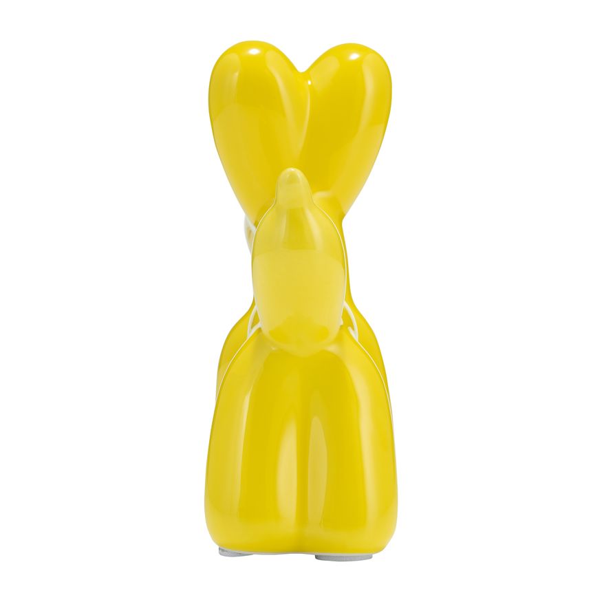 Sagebrook 7" Balloon Dog Animal - Yellow