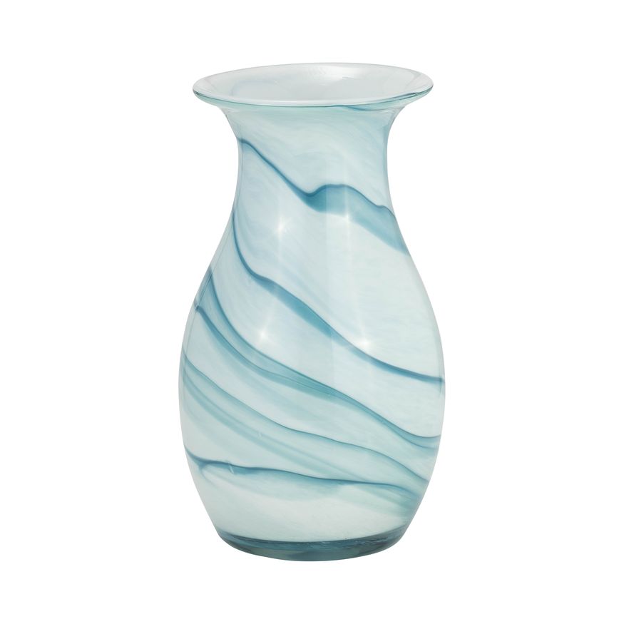 Sagebrook 10" Glass 2-tone Vase