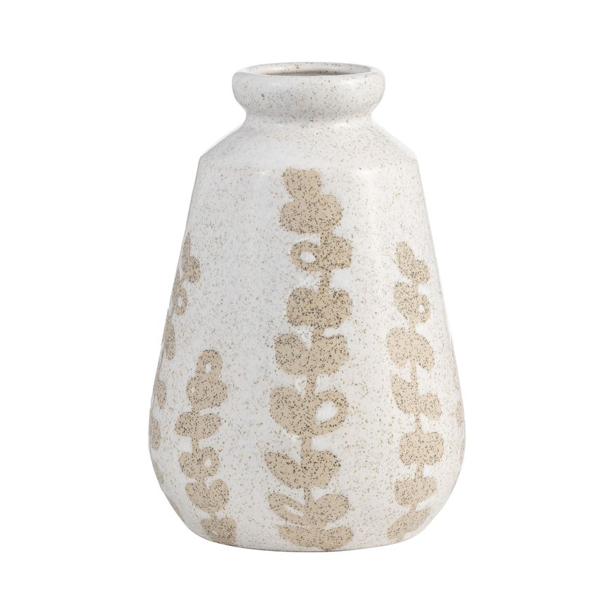 Sagebrook 8" Ceramic Botanical Vase