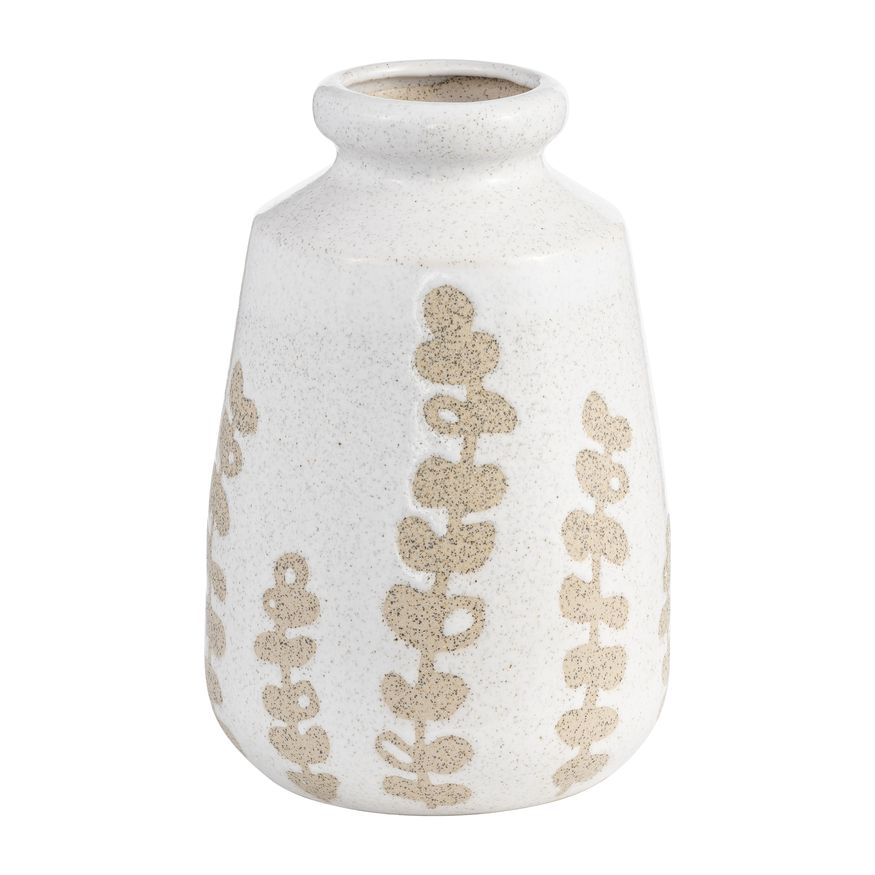 Sagebrook 8" Ceramic Botanical Vase