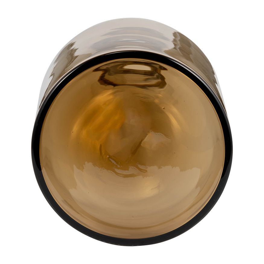 Sagebrook™ 17" Glass Bottle With Stopper - Taupe