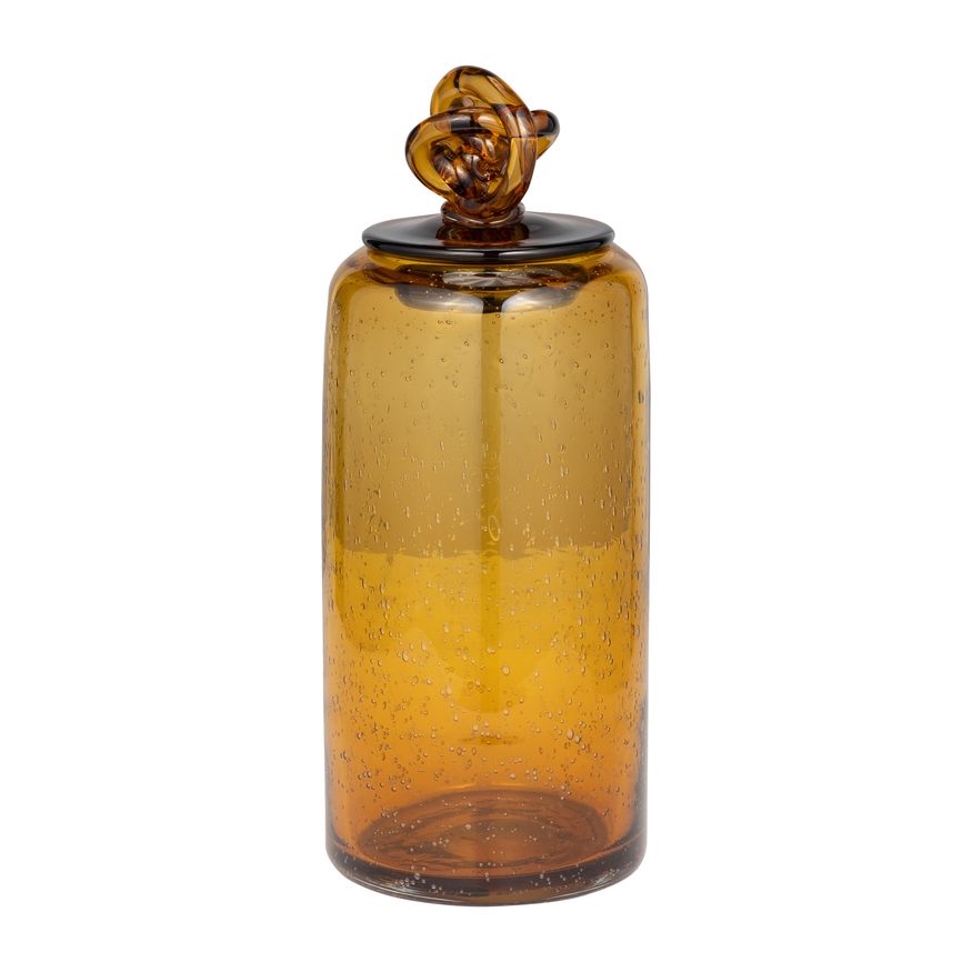 Sagebrook - 17" Glass Bottle With Stopper