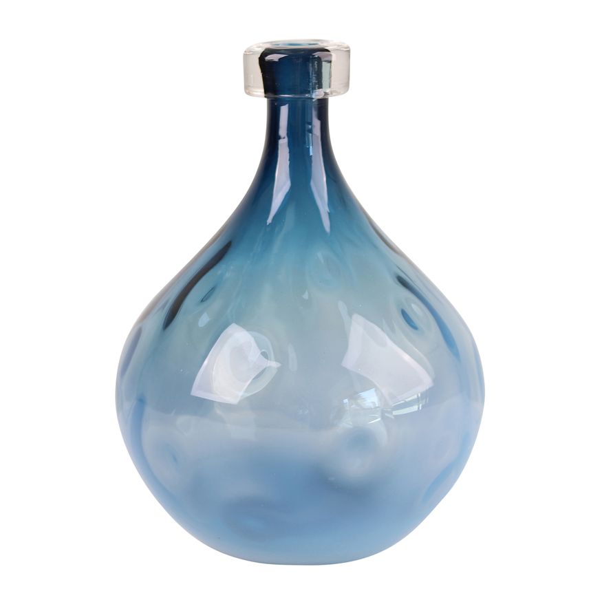 Sagebrook 17" Glass Vase