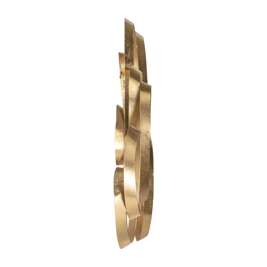 Sagebrook - Metal Loopy Wall Decor in Gold