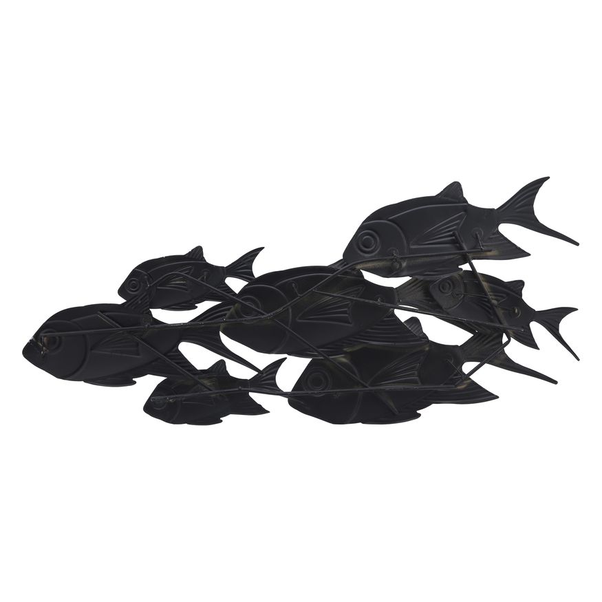 Sagebrook - Metal School Of Fish Wall Décor