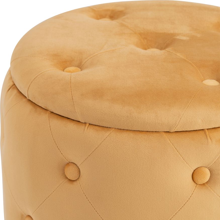 Sagebrook Tufted Storage Ottomans (Set Of 2) - Nutshell