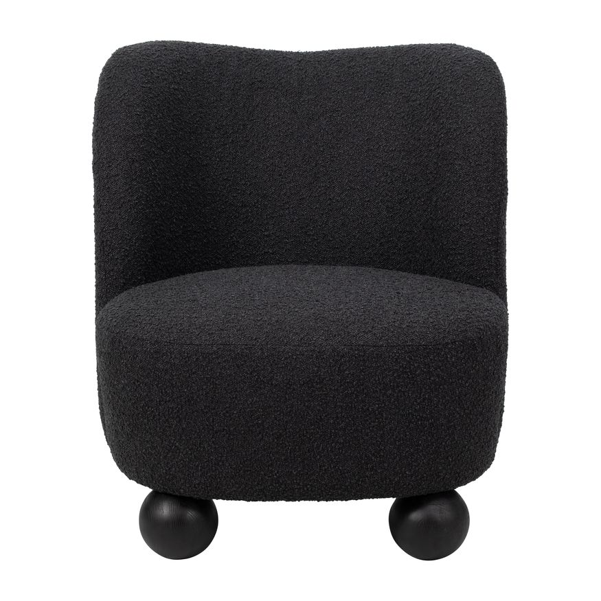 Sagebrook Ball-foot Accent Chair