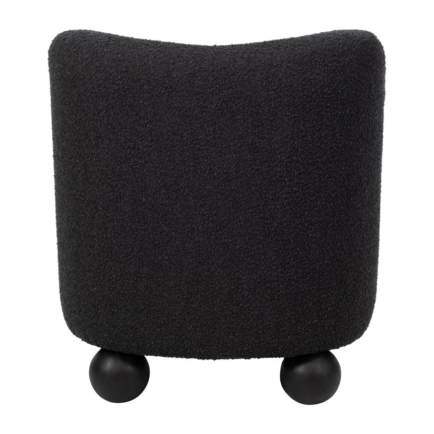 Sagebrook™ Ball-foot Accent Chair - Black