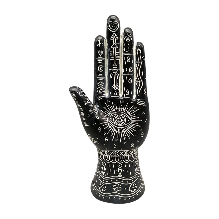 Sagebrook 10" Resin Tattoo Hand