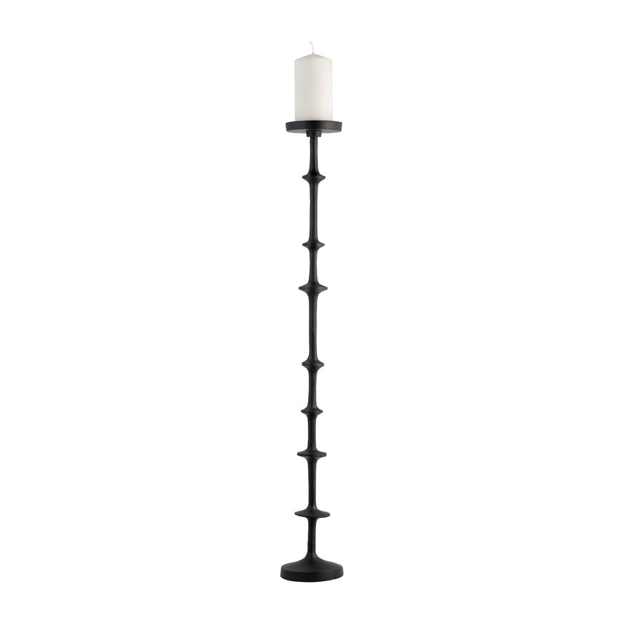 Sagebrook 29" Metal Abacus Floor Pillar Candle Holder