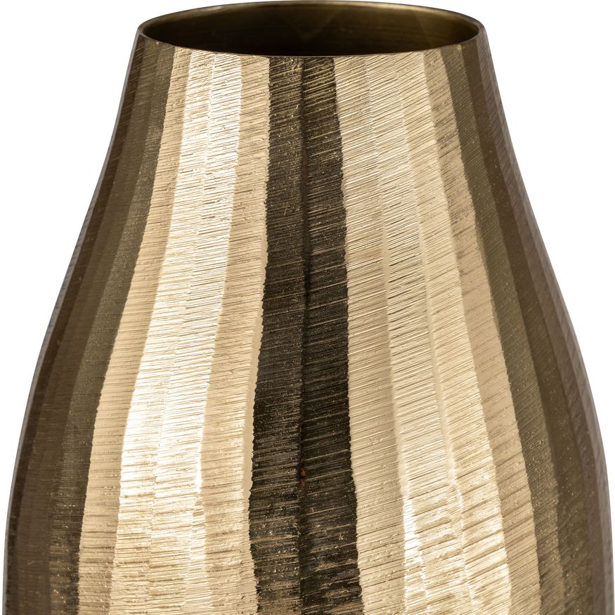 Sagebrook 26" Metal Hammered Floor Vase - Gold