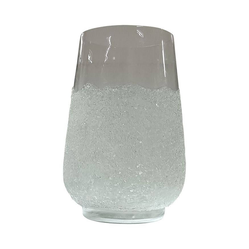 Sagebrook 10" Glass Sugar Vase