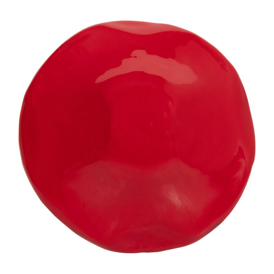 Sagebrook 6" Wood Toadstool Mushroom - Red